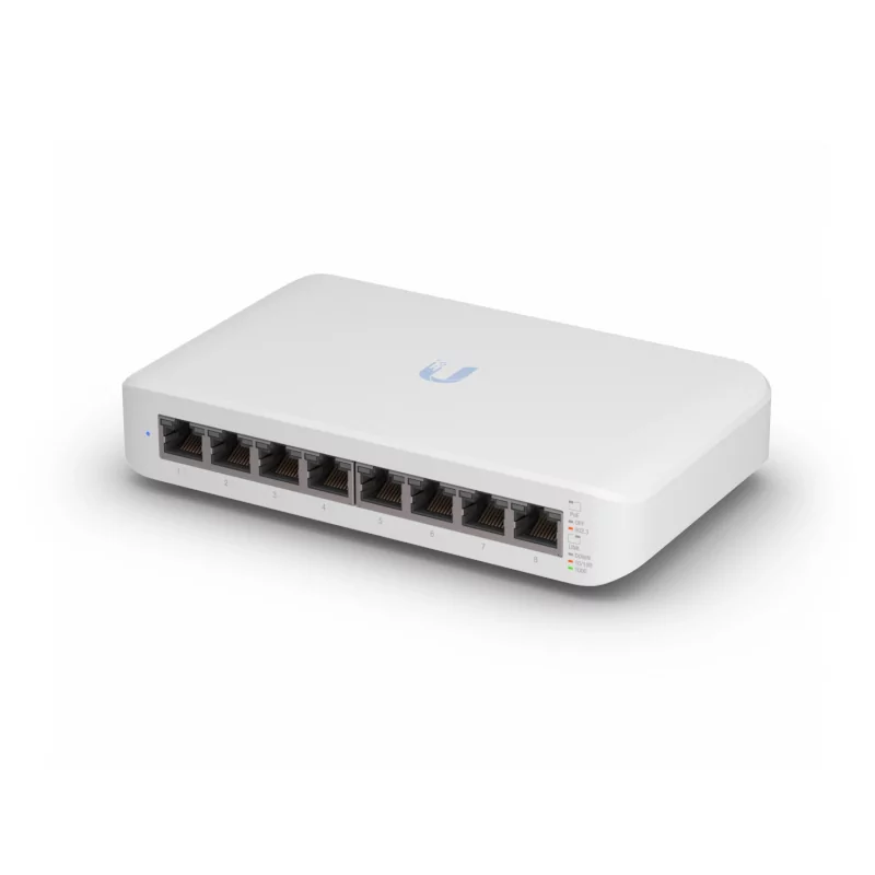 Kontrolsat - Ubiquiti Networks UniFi Switch Lite 8 PoE (Managed - L2 - Gigabit Ethernet - 4X PoE 60W) - USW-LITE-8-POE)