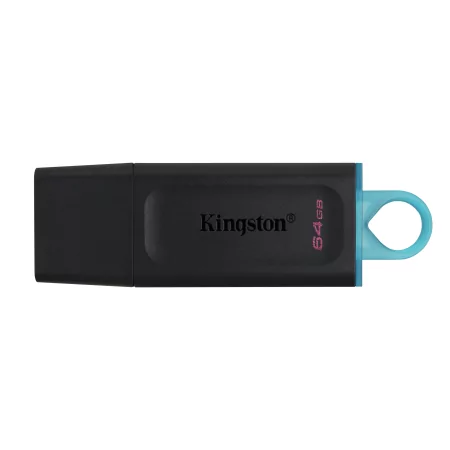 Kontrolsat - Pendrive 64gb Usb 3.2 Kingston Dt Exodia Preto / Turquesa