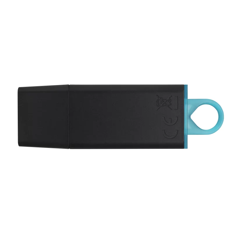 Kontrolsat - Pendrive 64gb Usb 3.2 Kingston Dt Exodia Preto / Turquesa