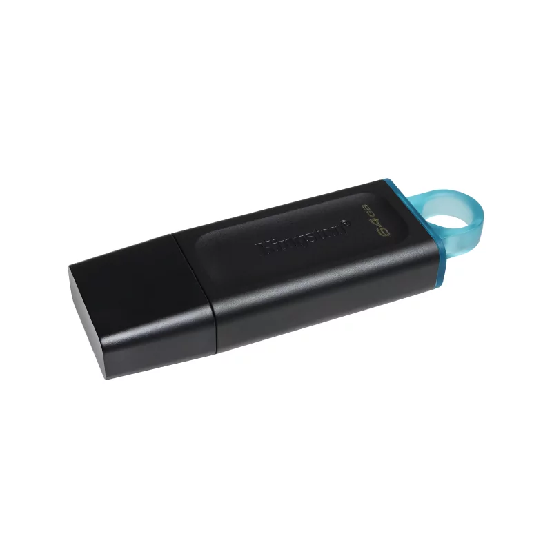 Kontrolsat - Pendrive 64gb Usb 3.2 Kingston Dt Exodia Preto / Turquesa