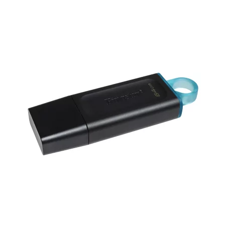 Kontrolsat - Pendrive 64gb Usb 3.2 Kingston Dt Exodia Preto / Turquesa