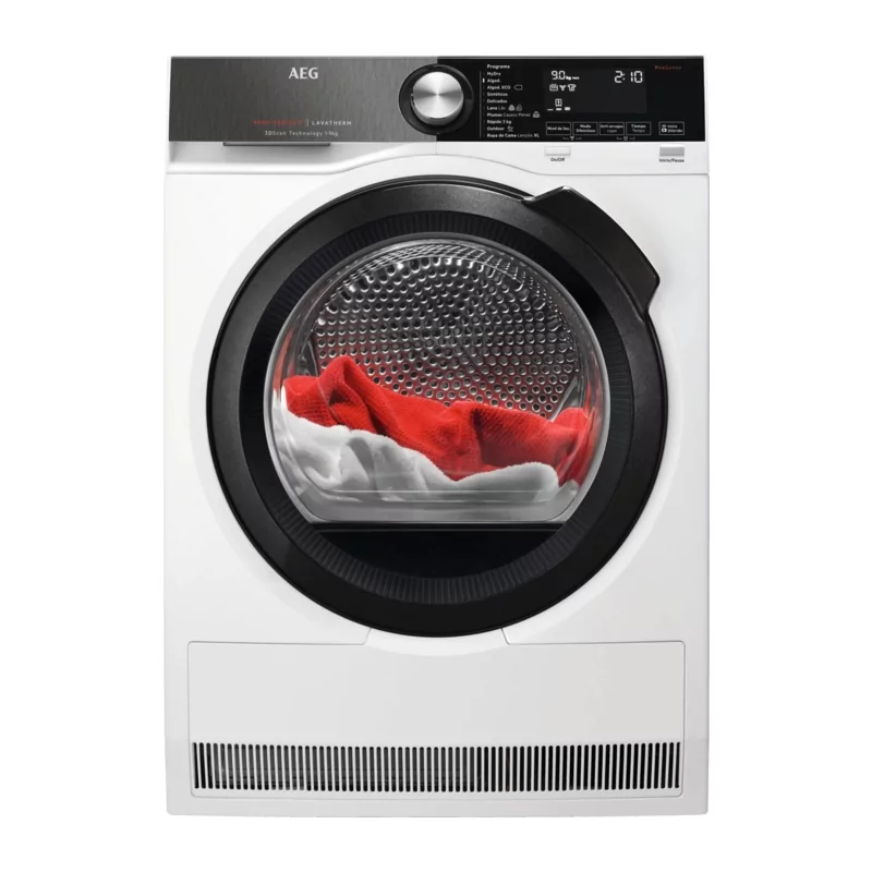 Kontrolsat - Máquina de Secar Roupa AEG - 9KG - Bomba de Calor - T9DEB979 Kontrolsat - Máquina de Secar Roupa AEG - 9KG - Bomba de Calor - T9DEB979