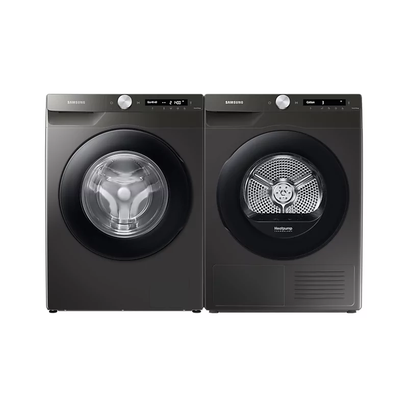Kontrolsat - Máquina de Secar Roupa Samsung- Bomba de Calor - 9KG - B - Cinza