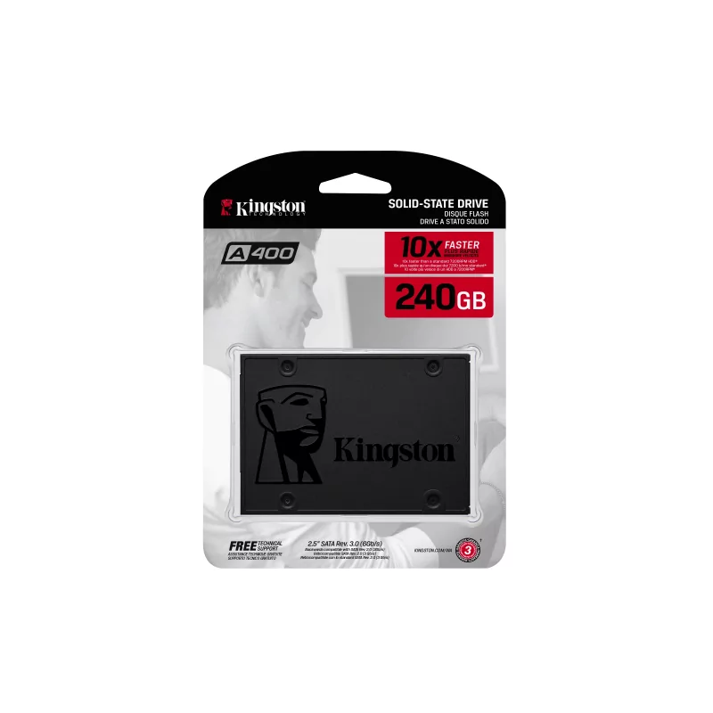 Kontrolsat - Disco Rígido 2.5 Ssd 240gb Sata3 Kingston Ssdnow A400