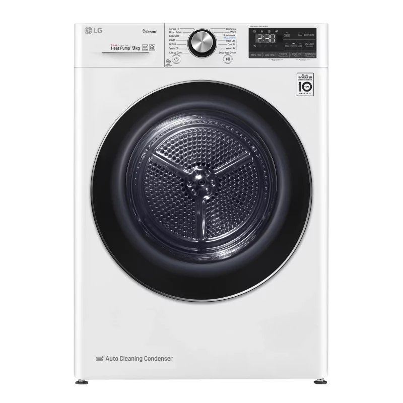 Kontrolsat - Máquina de Secar Roupa LG - 9 Kg - Bomba de Calor - RC90V9AV2W Kontrolsat - Máquina de Secar Roupa LG - 9 Kg - Bomba de Calor - RC90V9AV2W