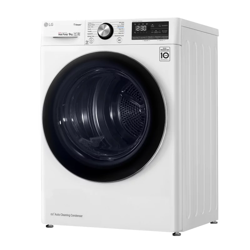 Kontrolsat - LG Clothes Dryer - 9 Kg - Heat Pump - RC90V9AV2W