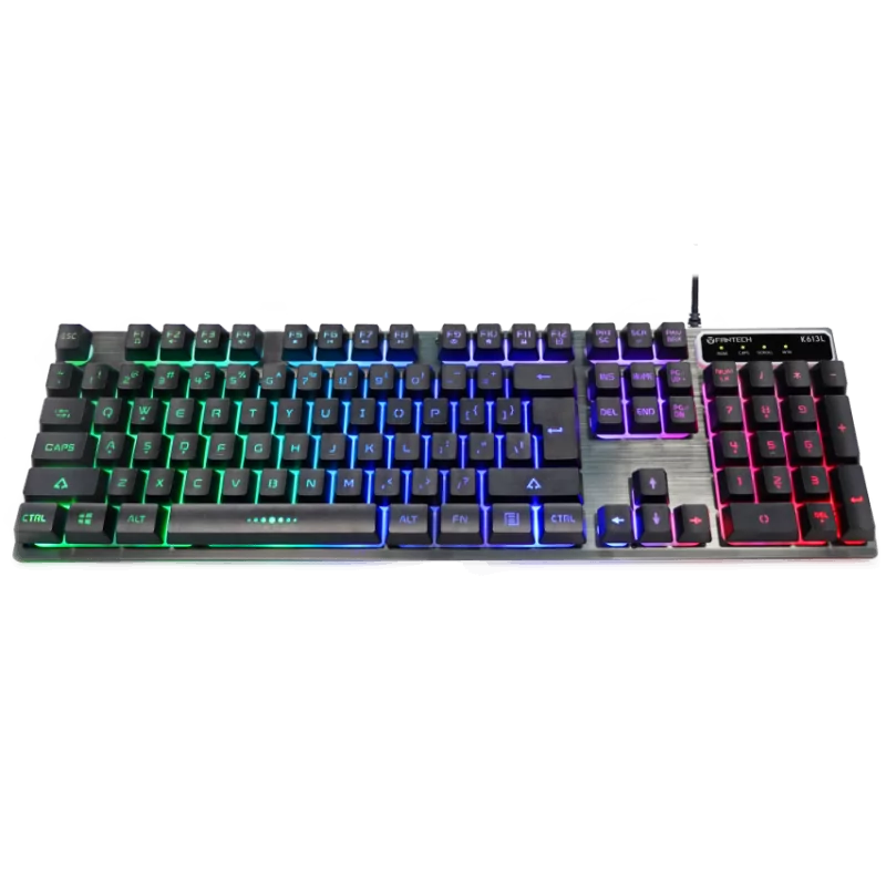 Fantech Gaming Membrane Keyboard Fighter II K613L (USB - Membrane - RGB) Fantech Gaming Membrane Keyboard Fighter II K613L (USB - Membrane - RGB)