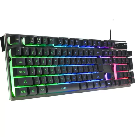Teclado Gaming Fantech Fighter II K613L (USB - Membrana - RGB)
