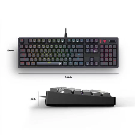 Fantech Mechanical Keyboard Max Pro MK851 RGB (PT)