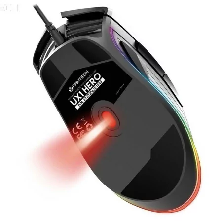 Rato Gaming Fantech Hero UX1 (16000 DPI - USB - Preto)