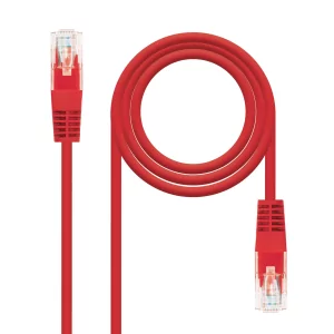 Kontrolsat - Cabo de Rede RJ45 - CAT6 UTP - 50cm&nbsp;Vermelho