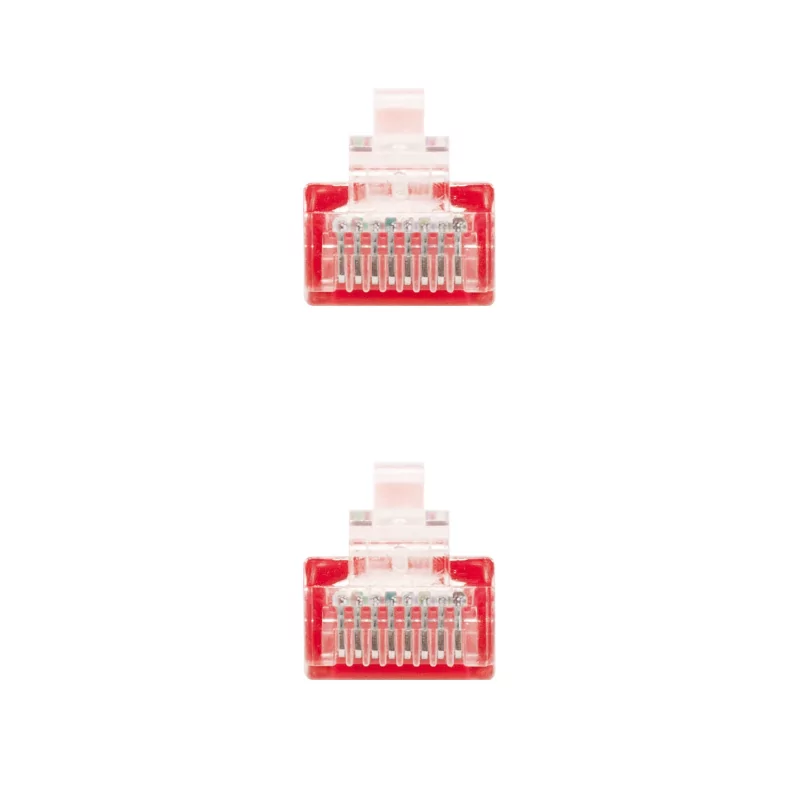 Kontrolsat - Cabo de Rede RJ45 - CAT6 UTP - 50cm&nbsp;Vermelho
