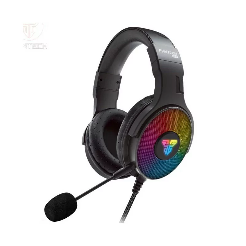 Auscultador Fantech Fusion HG22 - Som 7.1 Surround RGB, Negro