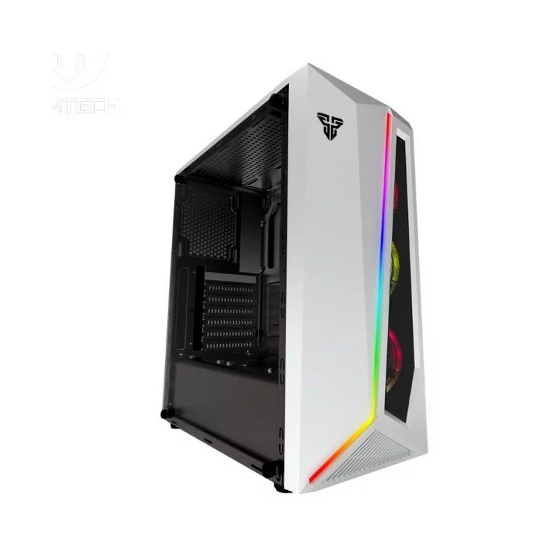 Caixa ATX Fantech Pulse CG71 RGB Branca