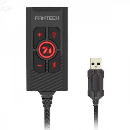 Placa de Som 7.1 USB Fantech AC3002|Fantech|6972661286076