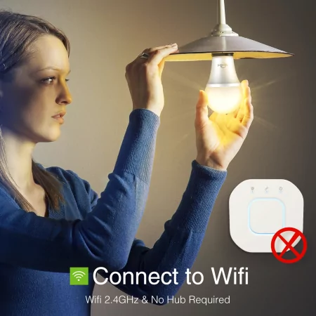 Kontrolsat - Smart Bulb WB2 Wi-Fi Gosund/Nitebird WB2 - 2700K 8W