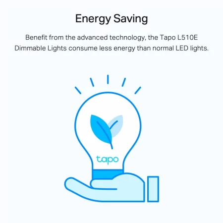 Kontrolsat - Tapo L510E 2700K Wireless Smart Light Bulb - TP-Link - (2 Pack)