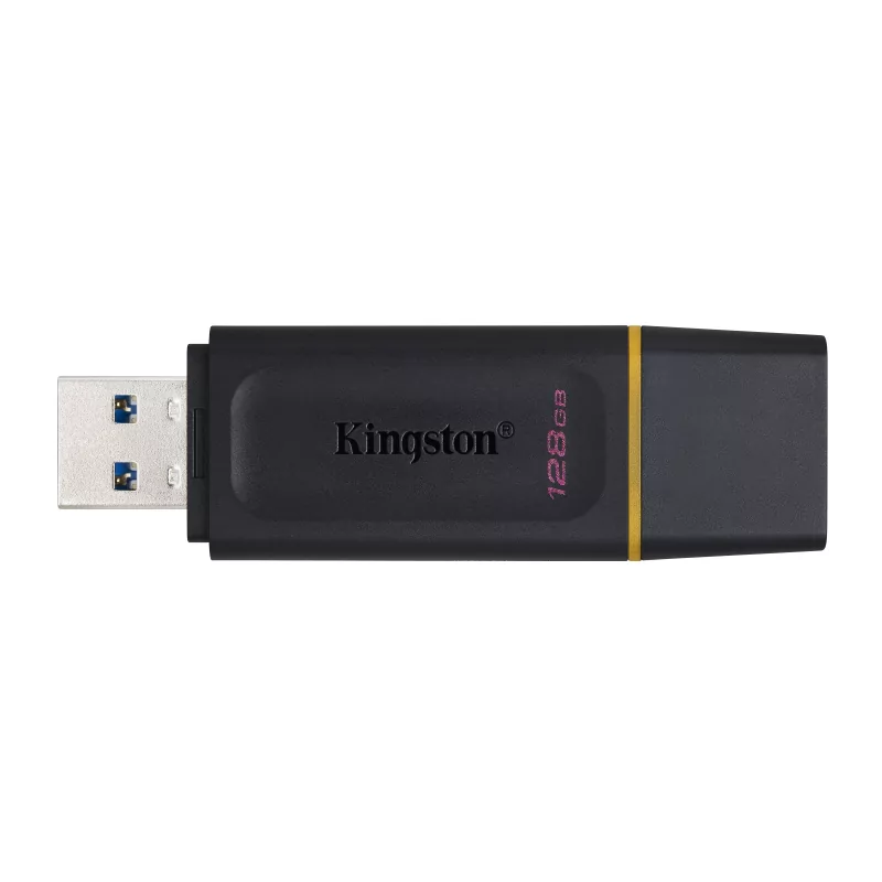 Kontrolsat - Pendrive 128gb Usb 3.2 Kingston Dt Exodia Preto / Amarelo
