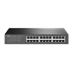 Kontrolsat - Switch Gigabit 24 Portas TP-Link - Mesa ou Montável em Rack TL-SG1024D