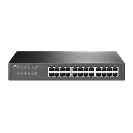 Kontrolsat - Switch Gigabit 24 Portas TP-Link - Mesa ou Montável em Rack TL-SG1024D