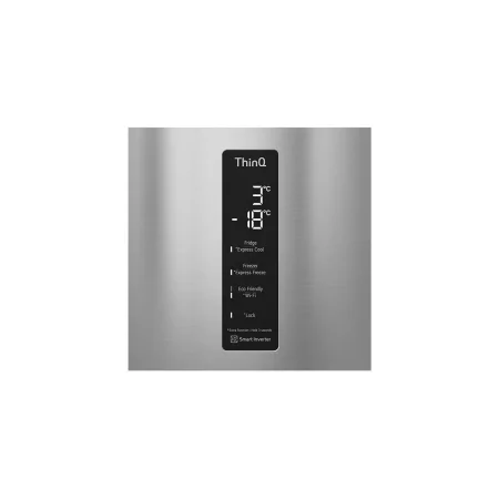 Kontrolsat - LG GBB62PZFGN Fridge Freezer (384L - Class D - Inox) Kontrolsat - LG GBB62PZFGN Fridge Freezer (384L - Class D - Inox)
