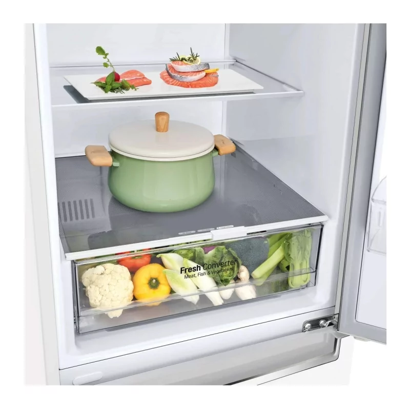 Kontrolsat - LG GBP61SWPGN Fridge Freezer (341L - Class D - White)