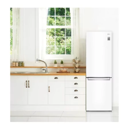 Kontrolsat - LG GBP61SWPGN Fridge Freezer (341L - Class D - White) Kontrolsat - LG GBP61SWPGN Fridge Freezer (341L - Class D - White)