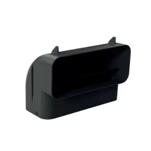 Kontrolsat - SIEMENS Vertical 90° Curve HZ-9-VDSB-3 - Perfect Connection, Black
