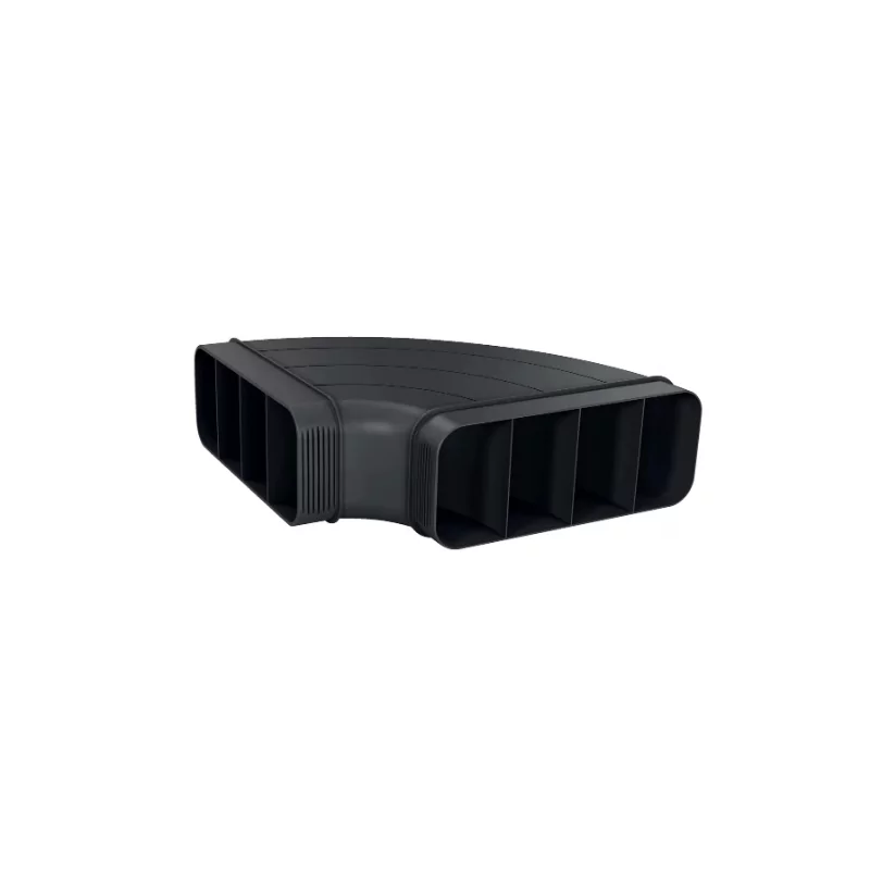 Kontrolsat - SIEMENS HZ9VDSB1 Horizontal 90° Bend - For Flat Tube, Black Kontrolsat - SIEMENS HZ9VDSB1 Horizontal 90° Bend - For Flat Tube, Black