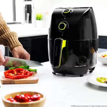 Kontrolsat - Cecofry - Fritadeira de ar quente Cecotec - 1.5L 900w Kontrolsat - Cecofry - Fritadeira de ar quente Cecotec - 1.5L 900w