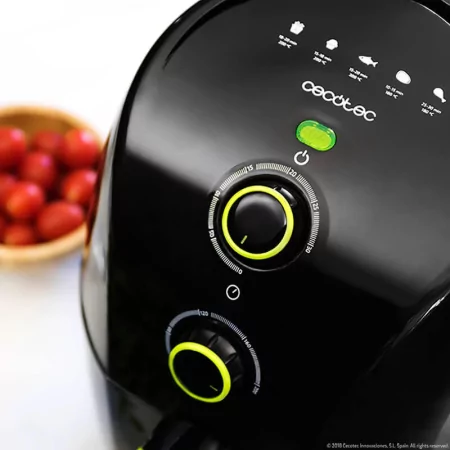 Kontrolsat - Cecofry - Fritadeira de ar quente Cecotec - 1.5L 900w Kontrolsat - Cecofry - Fritadeira de ar quente Cecotec - 1.5L 900w