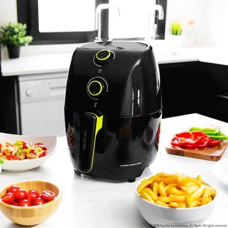 Kontrolsat - Cecofry - Fritadeira de ar quente Cecotec - 1.5L 900w Kontrolsat - Cecofry - Fritadeira de ar quente Cecotec - 1.5L 900w