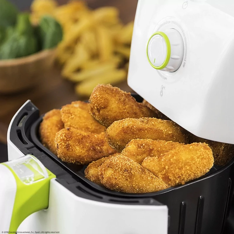 Kontrolsat - Cecofry - Fritadeira de ar quente Cecotec - 1.5L 900w Branca