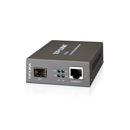 Kontrolsat - Conversor Fibra TP-Link MC220L Gigabit Single-Mode - 1X1000TX / 1X1000 SFP - MC220L