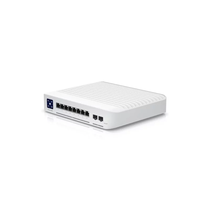 Kontrolsat - Ubiquiti Switch Enterprise 8 PoE - 10 Portas 120W - USW-ENTERPRISE-8-POE