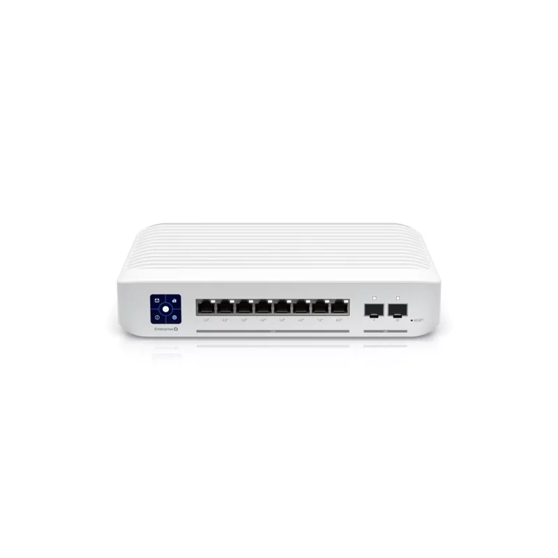 Kontrolsat - Ubiquiti Switch Enterprise 8 PoE - 10 Portas 120W - USW-ENTERPRISE-8-POE