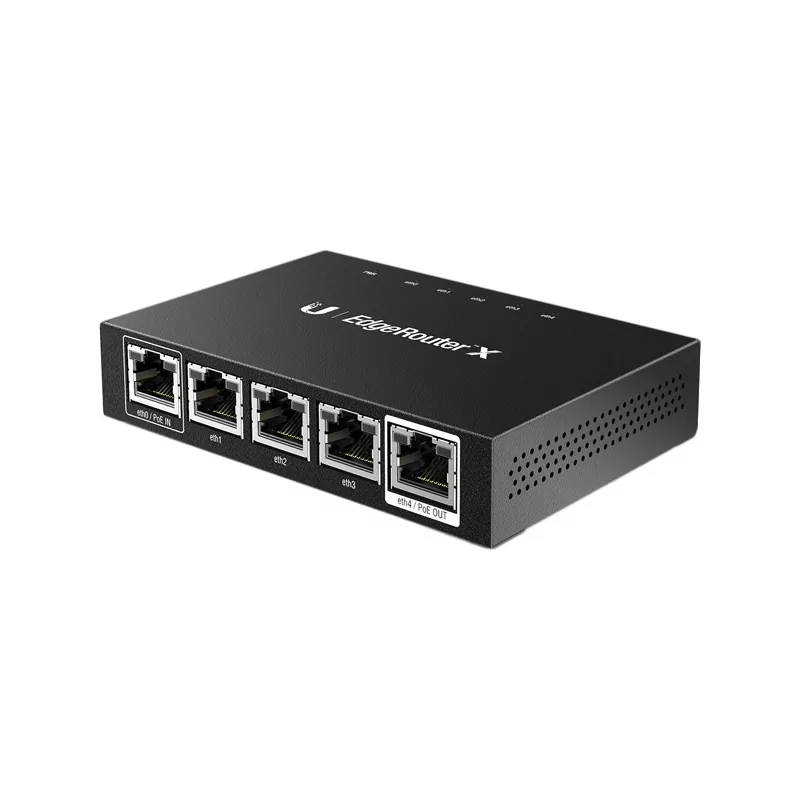 Kontrolsat - Router Ubiquiti Edgerouter X - Gigabit PoE