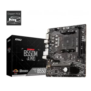 Kontrolsat - Motherboard MSI Micro-ATX B550M-A Pro AM4 - 911-7C96-006