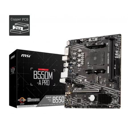 Kontrolsat - Pb Msi Am4 B550m-a Pro M-atx/2xddr4/4xsata6/4xusb 2.0+2xusb ...