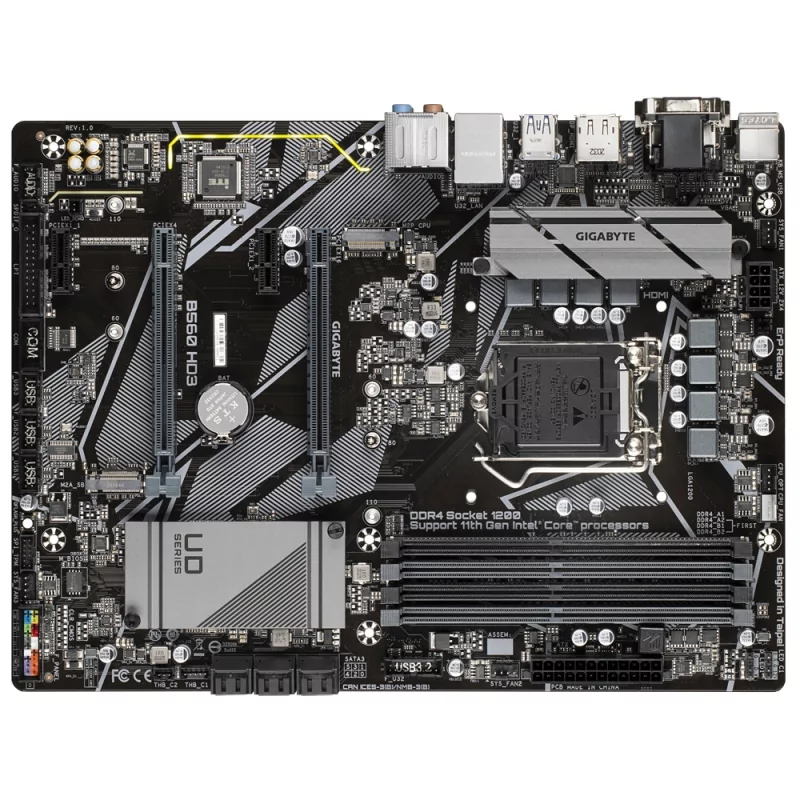 Kontrolsat - Placa-mãe Gigabyte 1200 B560 Hd3 Kontrolsat - Placa-mãe Gigabyte 1200 B560 Hd3
