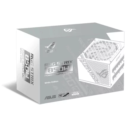 Kontrolsat - Fonte de Alimentação ATX Asus ROG Strix 850W 80 Plus Gold Full Modular Branca - 90YE00A4-B0NA00 Kontrolsat - Fonte de Alimentação ATX Asus ROG Strix 850W 80 Plus Gold Full Modular Branca - 90YE00A4-B0NA00
