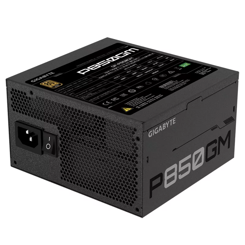 Kontrolsat - Fonte Atx 850w Gigabyte P850gm 80+ Gold/full Modular/vent 12...