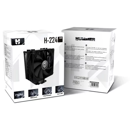 Kontrolsat - Dissipador Nox Hummer H-224 Noir Kontrolsat - Dissipador Nox Hummer H-224 Noir