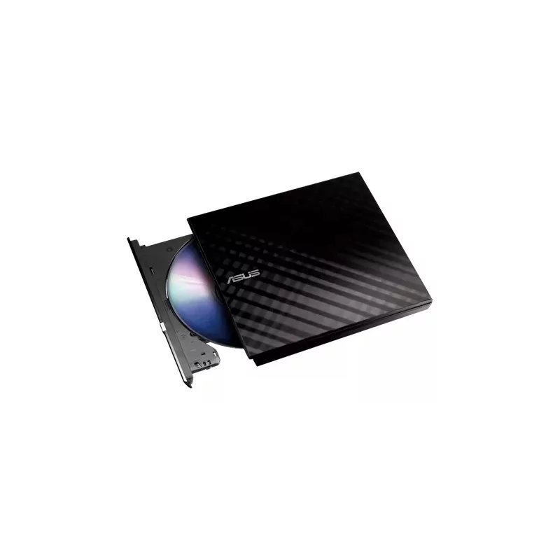 Kontrolsat - Drive Ótica Externa Asus SDRW-08D2S-U LITE/BLK/G/AS Preta - DVDRWASU08D2SULIB2