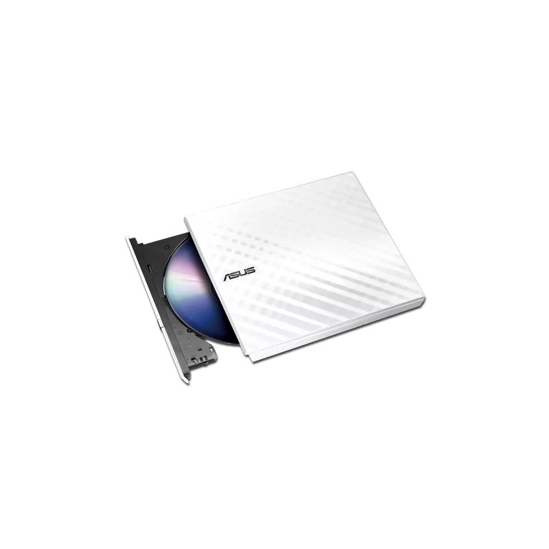 Kontrolsat - Drive Ótica Externa Asus DVD+/-RW 8x SlimWhite USB - SDRW-08D2S-U LITE Kontrolsat - Drive Ótica Externa Asus DVD+/-RW 8x SlimWhite USB - SDRW-08D2S-U LITE