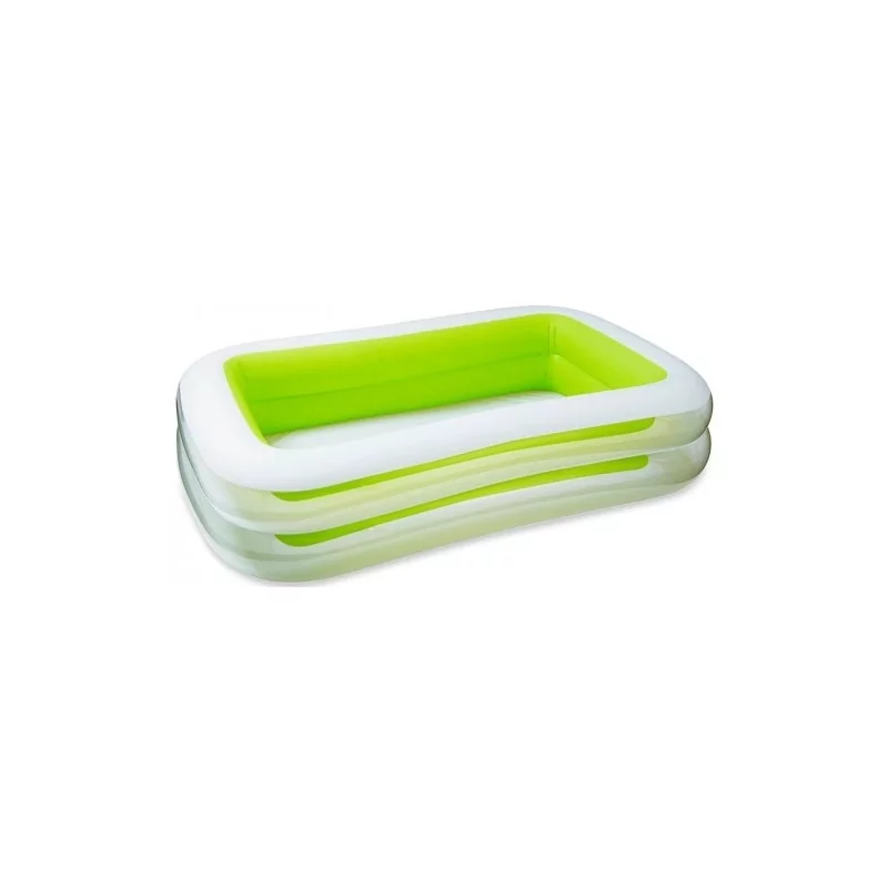 Kontrolsat - Piscina Insuflável Intex - 2 Anéis - 262x175x56cm - 2 Câmaras de Ar Kontrolsat - Piscina Insuflável Intex - 2 Anéis - 262x175x56cm - 2 Câmaras de Ar