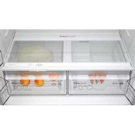 Kontrolsat - Frigorífico Americano Bosch KFN96VPEA (605L - Classe E - Inox) Kontrolsat - Frigorífico Americano Bosch KFN96VPEA (605L - Classe E - Inox)