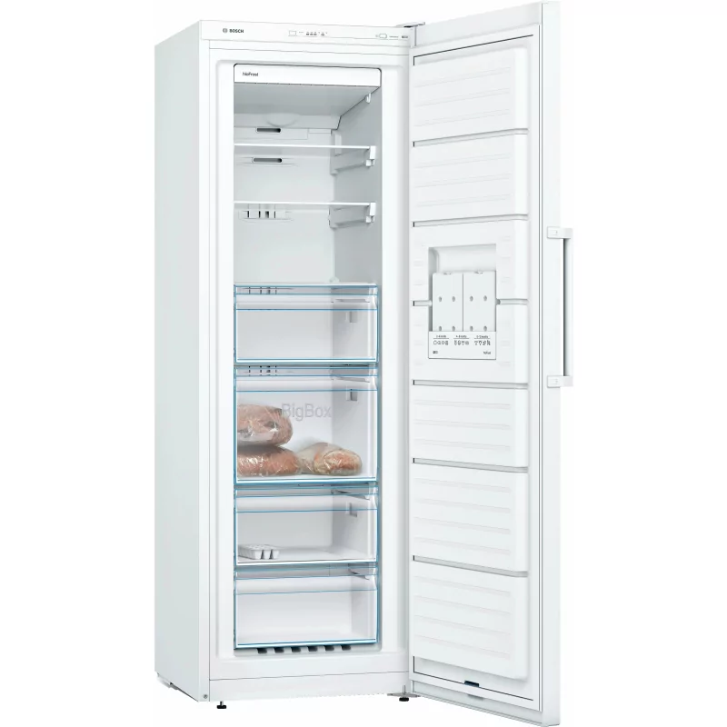 Kontrolsat - Congelador Vertical Bosch - 246L - Branco - GSN33VWEP (Série 4)