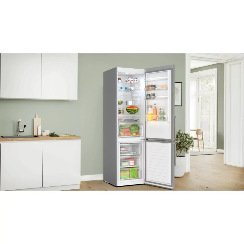 Kontrolsat - Bosch KGN397ICT Fridge Freezer (363L - Class C - Inox)