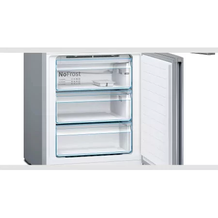 Kontrolsat - Bosch KGN49XIEA Fridge Freezer (438L - Class E - Inox) Kontrolsat - Bosch KGN49XIEA Fridge Freezer (438L - Class E - Inox)